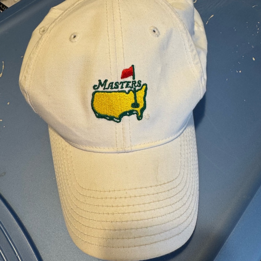 White Masters Golf Cap